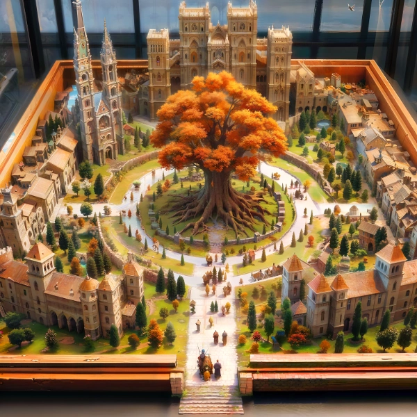 世界樹のある街