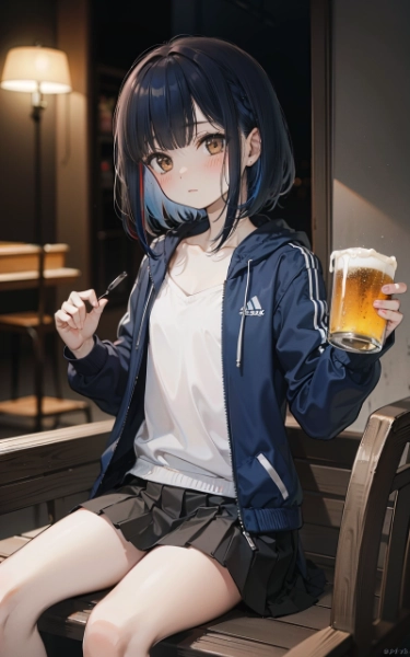 お酒飲む娘、そして。。。