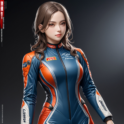 お題：スーツ（ライダースーツ）