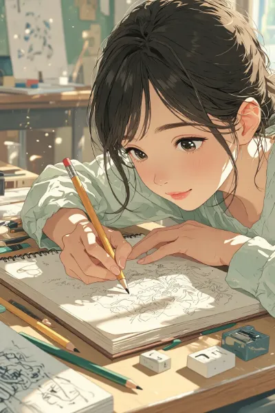 夢のスケッチ ～少女のアトリエの午後～