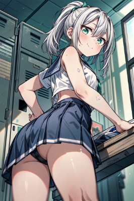 これからプールだよ