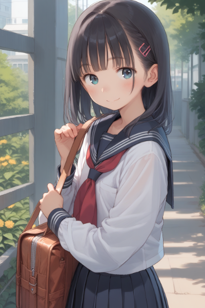 笑顔がかわいいあの子