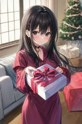 箱に入ったプレゼントを…