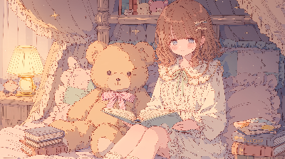 くまさんとおやすみ前の読書会