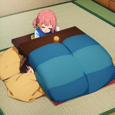 コタツで寝落ち