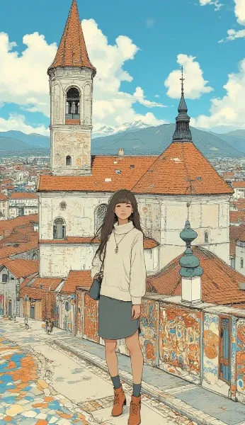 🚋レトロ電車が走る古都。ザグレブ×アニメ女子のクラシカル旅コーデ3選