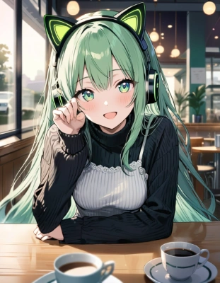 ネコミミヘッドフォン