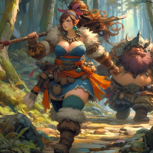 『ドワーフ女性』