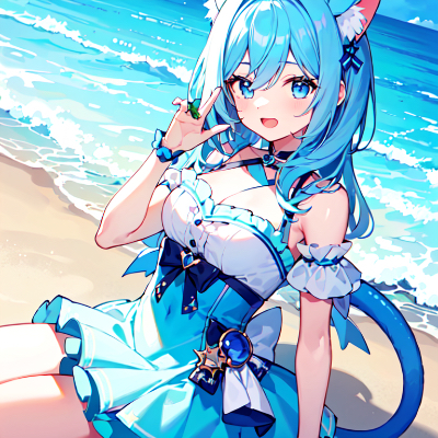 アイドルと 海デート