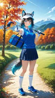🐺 キャディーの日 〜ボール探しならアタシに任せろ！〜⛳🐺