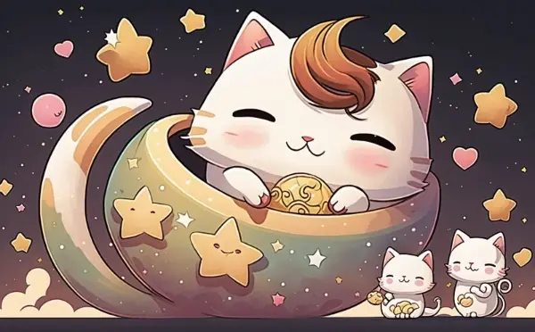 にゃんにゃんスターの夜のおでかけ