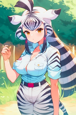 チャップマンシマウマ（けものフレンズ）