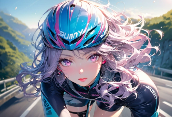 戦うヒロインの日常シリーズ：ラムの日常　サイクリング