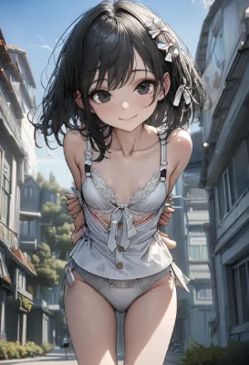 黒髪の女の子2