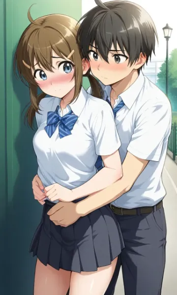 放課後の甘い抱擁