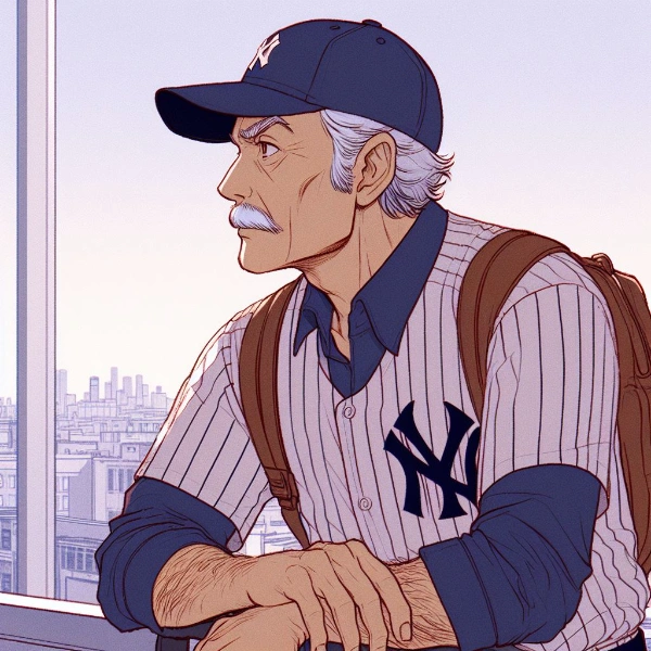 ヤンキースファンのおじいちゃん