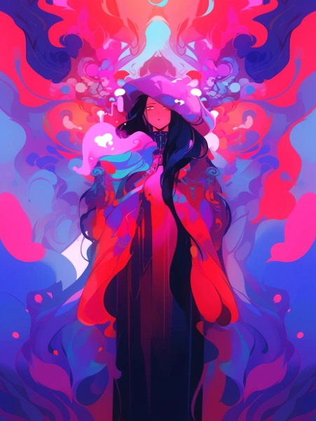 No.992 嫉妬の抽象画