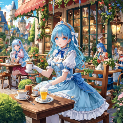 昼下がりのカフェ