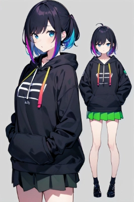 ミニスカート女の子