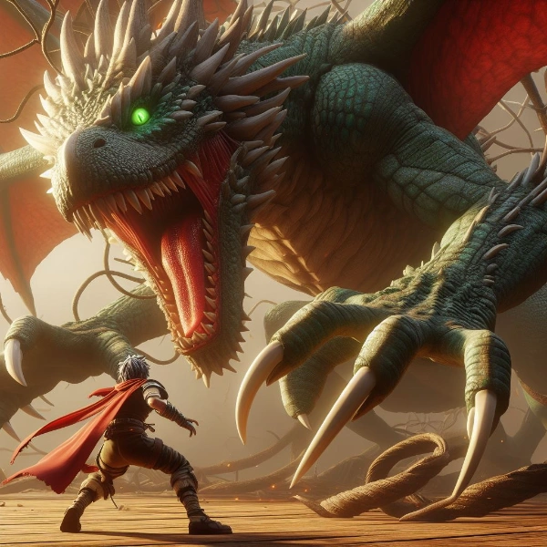 あのドラゴンを捕まえるまで帰れない