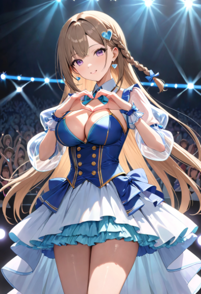 キラキラしている女の子