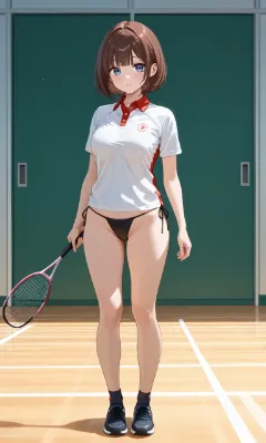 短パン禁止のバドミントン部