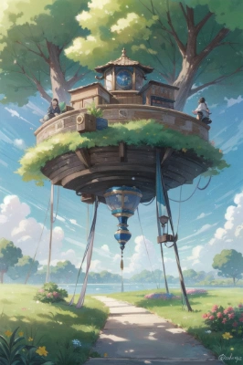 秘密のツリーハウス