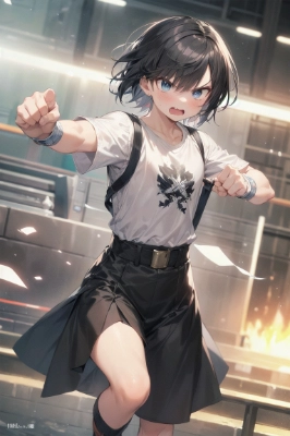 悪はこの鉄拳で！！