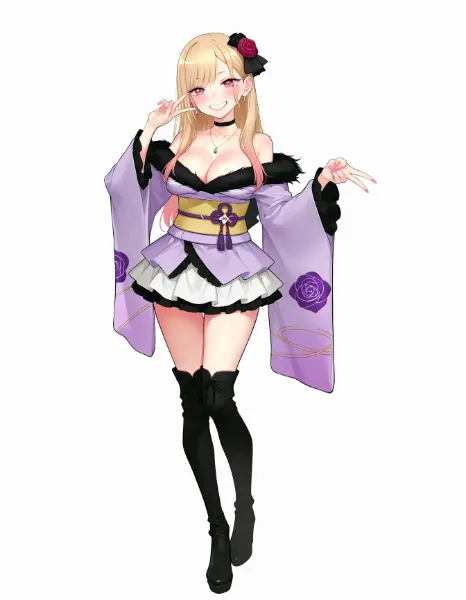 【その着せ替え人形は恋をする】喜多川海夢　着物