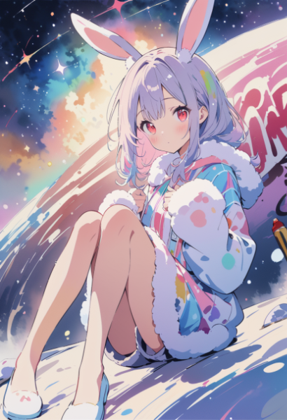 月にうさぎがーる