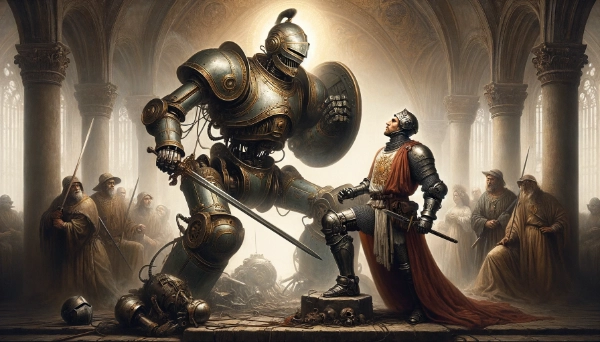 鉄巨人の敗北：宮殿の決闘