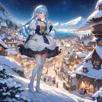 年末の夜
