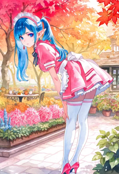 染葉の余韻が、誰もいない空の下へ