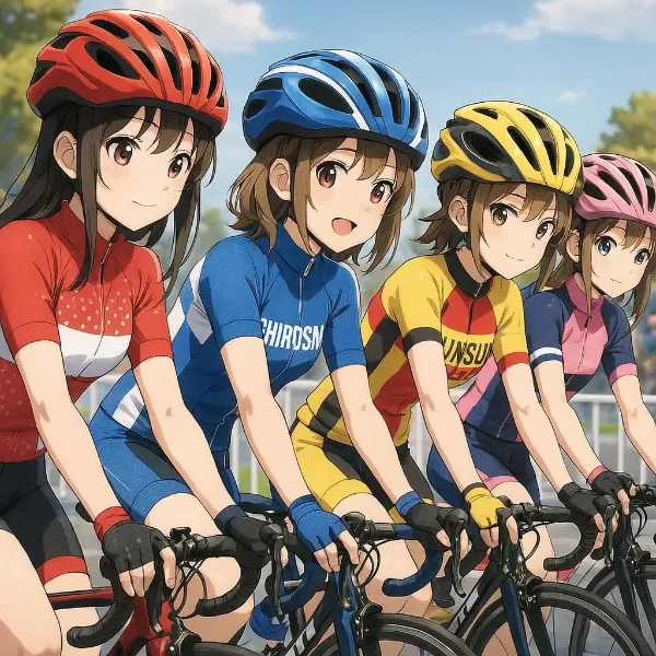 風を切る少女たちの絆のレース