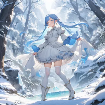 雪の森