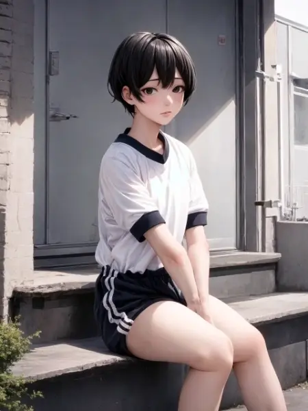 体操服の女の子