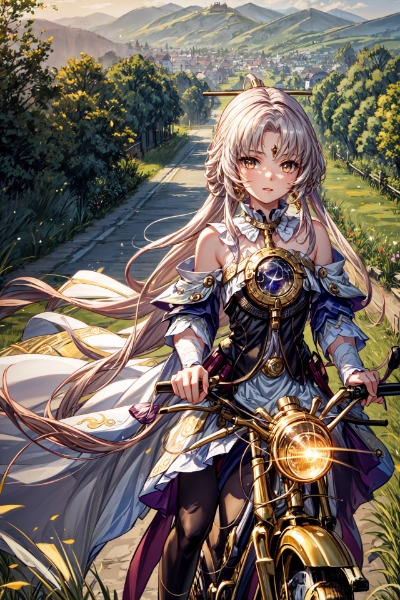 バイク旅行 x 符玄