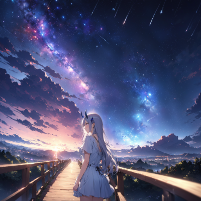 星の降る夜