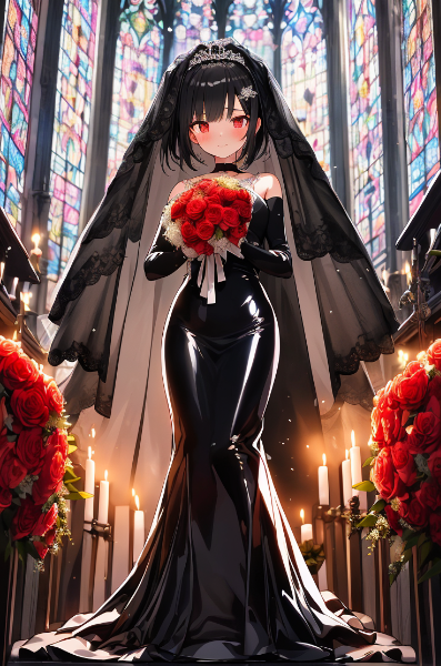 風変わりなドレス。