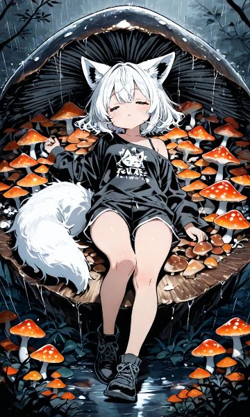 じめじめ〜🍄