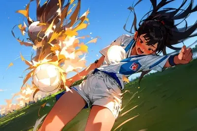 こんな球・・・止められない！(どう見ても少林足球）
