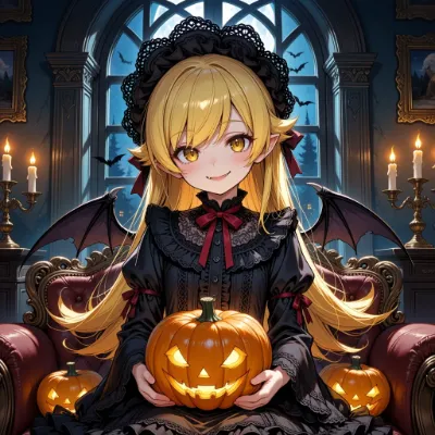 明日が待ちきれない吸血鬼な少女