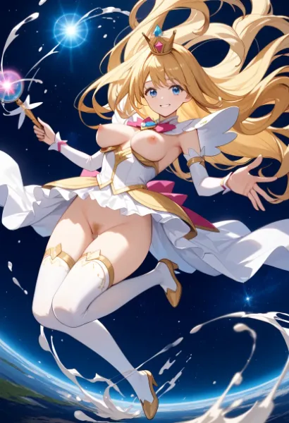 魔法少女に変身‼