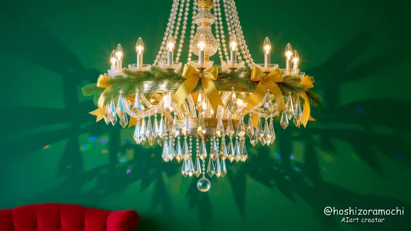 クリスタルシャンデリアの輝き 💎
