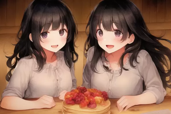 双子だからお祝いは一緒