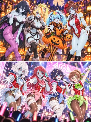 ハロウィンのフランシュシュ