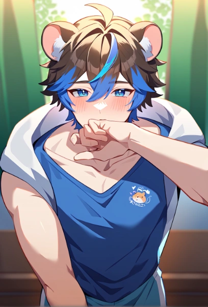 ハムスター男子