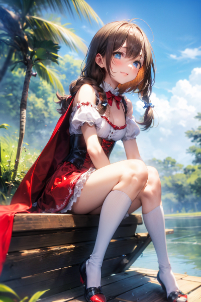 ジャングルクルーズするうちの娘たち（赤ずきんの少女錬金術師）其之二