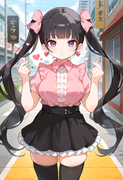 フィンガーハート地雷系女子