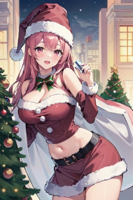 santa girl